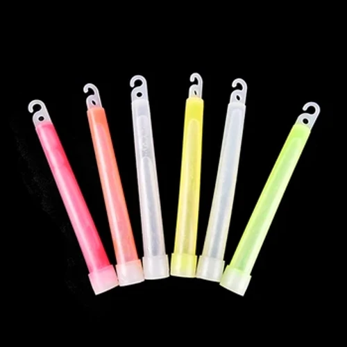 6 tum 20*150 mm promenader och vandring Camping SOS-utrustning Survival Tool Kit Militär utrustning utomhus SOS Military Glow Light Sticks