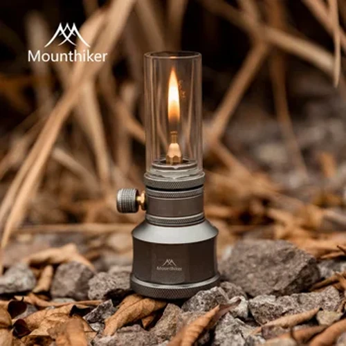 Mounthiker Outdoor Camping Gas Tank Lampe Letvægts Bærbar Følelsesmæssig Camping Turist Lampe Energibesparende Langtidsholdbar belysning