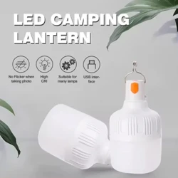 Açyk USB zarýad berilýän LED lampalar 60W gyssagly çyra