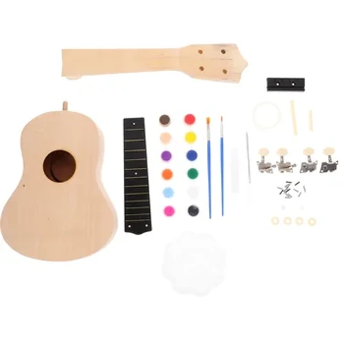 Inch ukulele DIY Kit Fun in Simple Hawaii Guitar Handmade Kit
