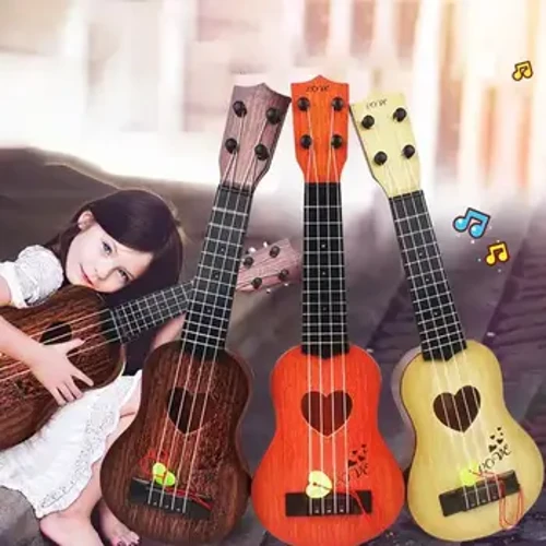 Prenosné hudobné nástroje Mini gitara 4 struny Klasická gitara ukulele Darčeky pre deti pre začiatočníkov
