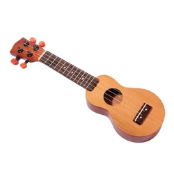 Mini gitara havajski sopran ukulele ukelele sa zvucnom rupom u džepu Travel Spruce Sapele Rosewood Child