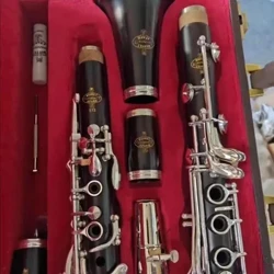 Fa'apolofesa Bb Clarinet R13 PRESTIGE Ebony Clarinets Ebony Wood Fa'apipi'i Siliva Ki Mea Fa'amusika Mea Fa'agutu Ue