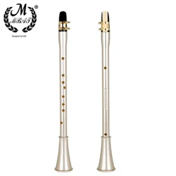 M MBAT Chiave Mib Mini Clarinetto Sax Clarinetto-Sassofono semplice e compatto Materiale ABS Strumento musicale a fiato con borsa per il trasporto Manuale