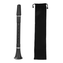 Mini ABS Clarinet B Flat Propesyonal na Performance Clarinet para sa Beginner Woodwind Musical Instrument na may Storage Pouch