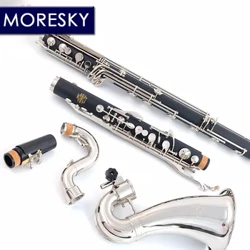 MORESKY Clarinet Bas Clarinet Profesional Low-C/LOWE Bb/Sib