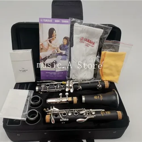 Klarinét 17 Key Falling Tune B /bakelit csőtest anyaga Klarinét fafúvós hangszer