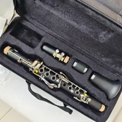 Clarinet tuyệt vời với hộp đựng Eb 11Key Bakelite Mạ Niken Quà tặng cho trẻ em
