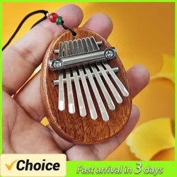 Tommelfingerklaver 8 tangenter Mini Kalimba Udsøgt fingerklaver Bærbar Marimba Musical Pendant gave 8 tangenter Keyboard Musikinstrument