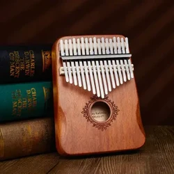 Kalimba 17 Phím Ngón Tay Cái Đàn Piano Gỗ Chất Lượng Cao Mbira Thân Nhạc Cụ Với Sách Học Đàn Piano Kalimba Quà Tặng Giáng Sinh