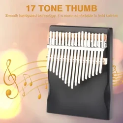 17 klahvi Kalimba männipuidust muusikainstrument Pöidla-sõrme klaver algajale