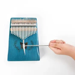 21 Phím Kalimba DIY Phím Phụ Kiện Nhạc Cụ + Cầu + Búa Điều Chỉnh Nhẹ Di Động Âm Nhạc Yếu Tố