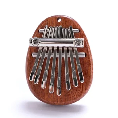 Thumb Piano 8 Key Mini Kalimba Exquisite Finger Piano Portable Marimba Musical Pendant Regalo 8 Key Keyboard Instrumentong Musikal