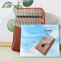Kalimba Cartea de învățare a pianului cu degetul mare Ghid de instrumente Materiale muzicale plăcute pentru copii iubitori de muzică, începători