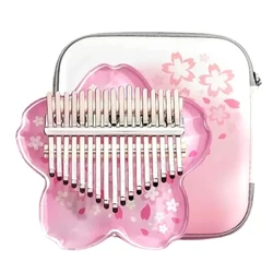 Portable Acrylic Kalimba 17 21 Key Chromatic Thumb Piano Beginner Kalimbas Propesyonal na Music Keyboard Instrument Mga Regalo sa Bata
