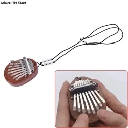 Nyaste Mini Kalimba 8 tangenter tumpiano Fantastiskt ljud Finger Keyboard Musikinstrument Trä/Akryl