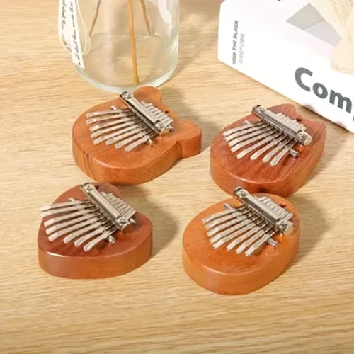 Tulaga lelei 8-Key Mini Kalimba – Piano Laumatua La'au Faufau lima, feavea'i & Lelei mo Amata, Meaalofa Musika Lelei.