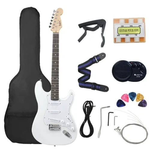 ST Gitar Listrik 39 Inch 6 String 21 Frets Basswood Body Gitar Listrik Guitarra dengan Speaker Suku Cadang Gitar & Aksesoris