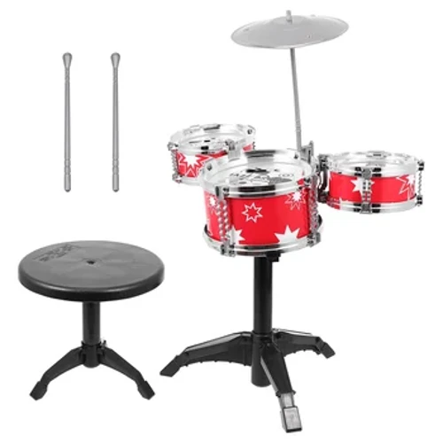 Bērnu bungu komplekts Mazu bērnu pirmsskolas rotaļlieta Mūzikas instruments Zīdaiņiem Dāvana Zīdaiņu attīstošas ​​Rotaļlietas Izglītojošas Bērnu Plastmasas