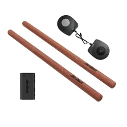 „AeroBand PocketDrum 2 PLUS“ somatosensorinis skaitmeninis elektroninis oro būgnų lazdelių rinkinys, būgnų ir pėdų pedalai ir „Bluetooth“ adapteris