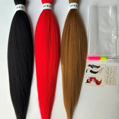 90g Kanekalon Plethu Gwallt Crosio Gwallt Wedi'i Ymestyn Ymlaen Llaw Estyniadau Gwallt Ffug Braid Crosio Ar gyfer Braids Jumbo Dreadlocks Faux Locs