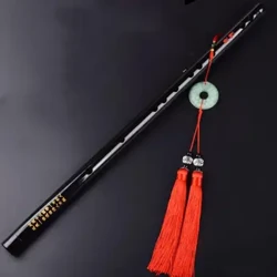 Mataas na Kalidad ng Bamboo Flute Propesyonal na Woodwind Musical Instruments C D E F G Key Chinese Dizi Transversal Flauta