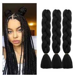 Braid Jumbo Crosio Twist Enfys Gwallt Gwallt Estyniadau Label Cerdyn Tymheredd Uchel Fiber Synthetig Oultre Mynegiant Braiding