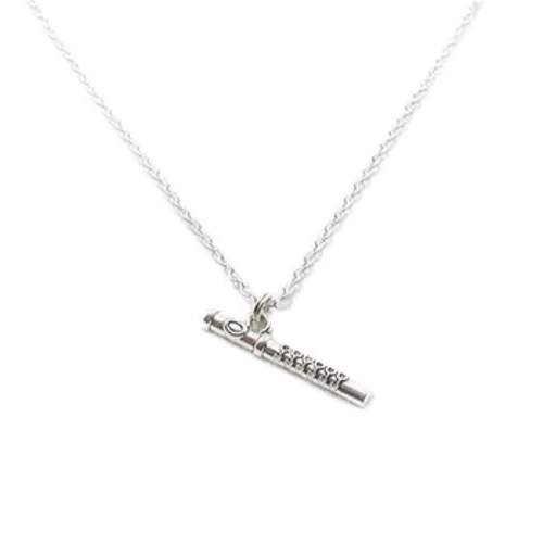 Kalung Suling, Kalung Pesona Suling, Kalung Musik, Hadiah Guru Musik, Liontin Suling, Pesona Alat Musik, Pesona Band