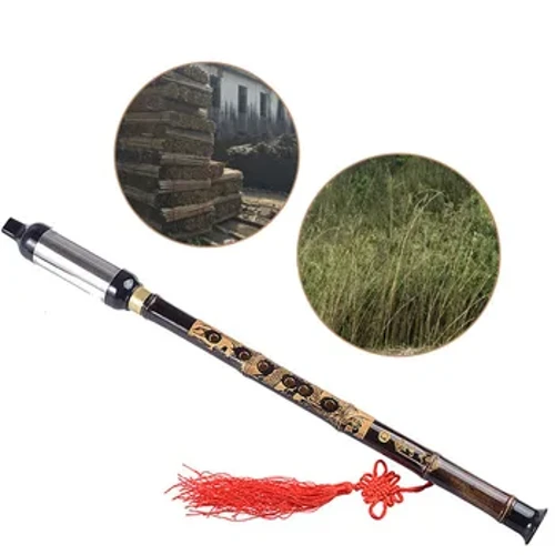 Dân Tộc Trung Quốc Nhạc Cụ Tre Bawu Ống BaWu Sáo G/F Màu G Màu Có Thể Tháo Rời Bawu Bầu Bawu Ống Dành Cho Người Mới Bắt Đầu thả Vận Chuyển
