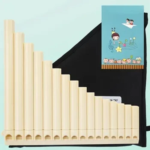 I-Miwayer Pan Flute 18 Amapayipi I-Eco-friendly Resin C Tone Easy Funda I-Pan Flute Pan Pipe Ithuluzi Lomculo