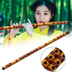 Propesyonal na Flute Bamboo Musical Instrument na Gawa sa Kamay Para sa Mga Nagsisimulang Mag-aaral Mga Instrumentong Woodwind