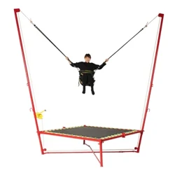 Venda quente preço de fábrica corda elástica cama de salto infantil trampolim dobrável com molas