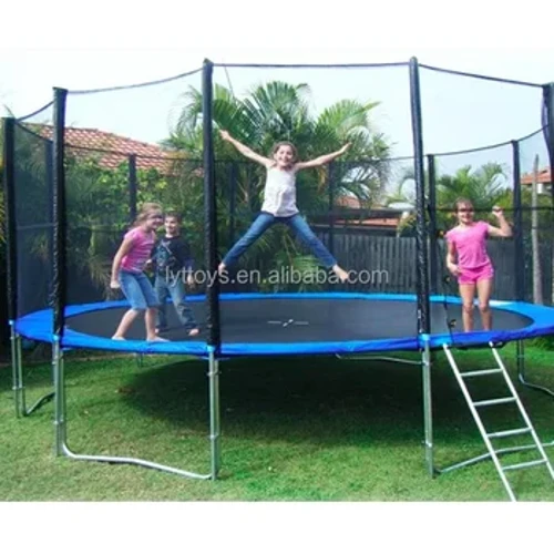 Cama elástica comercial para niños, redonda, profesional, para exteriores, a la venta