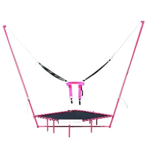I-Trampolines Ukugoqa Ukhalo Isigubhu I-Spring Bounce Umbhede we-Bungee Jumping Umbhede Ekhaya Ngaphakathi Izingane Ezikhulile Ukwehla Kwesisindo Sokufaneleka Umthwalo 250kg