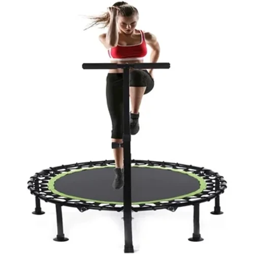 Indoor elastesch Ronn Trampolin mat Handle Fitness Fitness Ausrüstung Mini Trampolin Fitness Sprangen