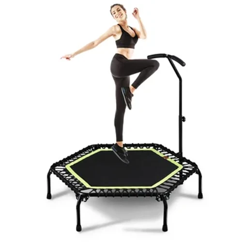 45″ Mini ohe elastikoa, Fitness Rebounder aparra helduleku erregulagarriarekin, Ariketa ohe elastikoa Helduentzako Barruan/Lorategian Entrenamendua 260LBS