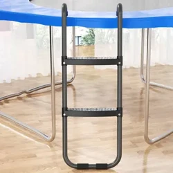 Trampolin merdiwanlary Trampolin basgançaklary Çagalar üçin ýokary güýçli polat dyrmaşýan merdiwan