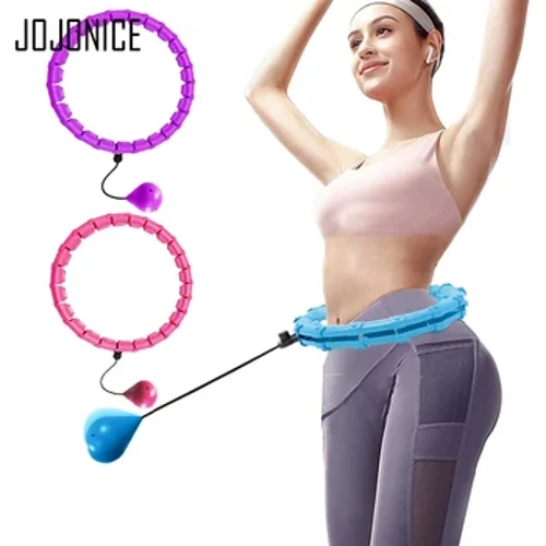 21/24/27/30 Knob Sport Fitness Hoops Mave Tynd Talje Motion Massage Hoop Fitness Udstyr Gymnastiksalen Hjem Træning Vægttab