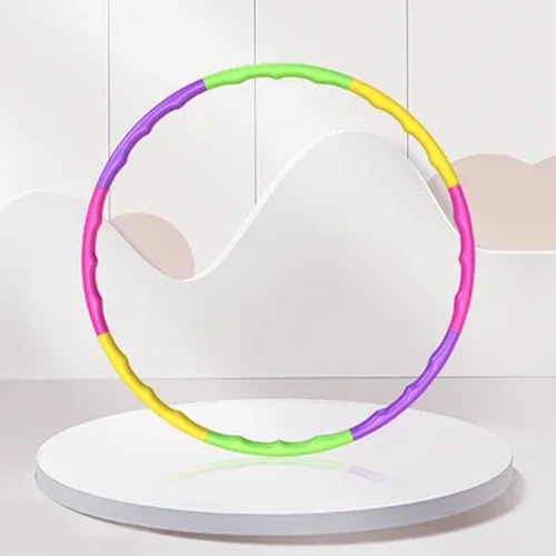 Echipament de cerc colorat detașabil sport pentru copii Exerciții portabile din plastic Antrenament de fitness Hoola Circle Cele mai bune cadouri pentru copii