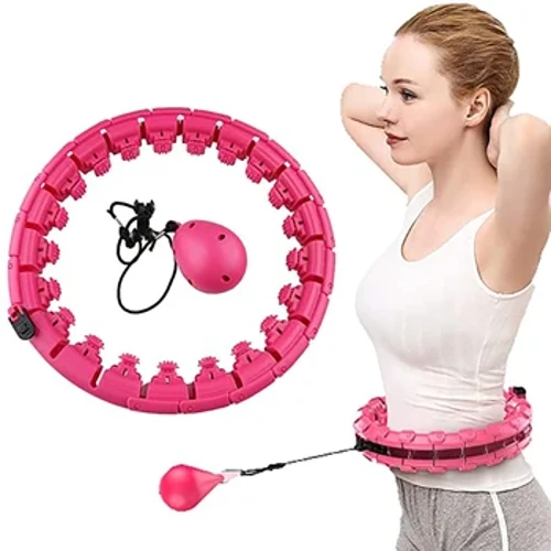 24 aros deportivos ajustables, ejercicio Abdominal de cintura estrecha, aros de masaje desmontables, equipo de Fitness, gimnasio, entrenamiento en casa, pérdida de peso