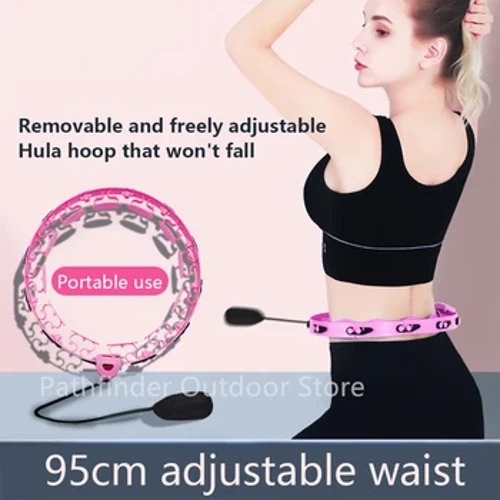 I-Sports Hoop Waist Trainer Ukuzivivinya Ekhaya Ezemidlalo Izisindo I-Slimming Belly Ephathekayo Izisetshenziswa Zokufaneleka Komzimba Okokuzijabulisa