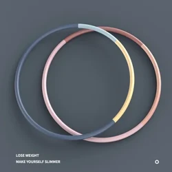 Hoop Hoop Hoop Hiki ke wehe 8 Section Foam Hoop Gym Fitness Thin Waist Fitness Hoop Indoor