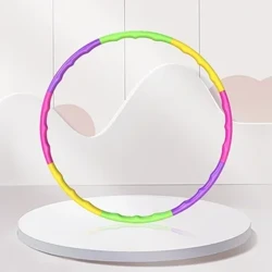 Sport Removable Color Hoop Equipment para sa mga Bata Portable Exercise Plastic Fitness Training Circle Pinakamagagandang Regalo ng mga Bata