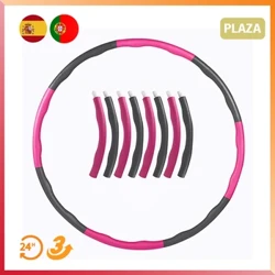 Fitness krúžok, odnímateľný dizajnový cvičebný krúžok, zdravý model na spaľovanie tukov, športový život, nastaviteľný Hula Hoop na chudnutie pre dospelých