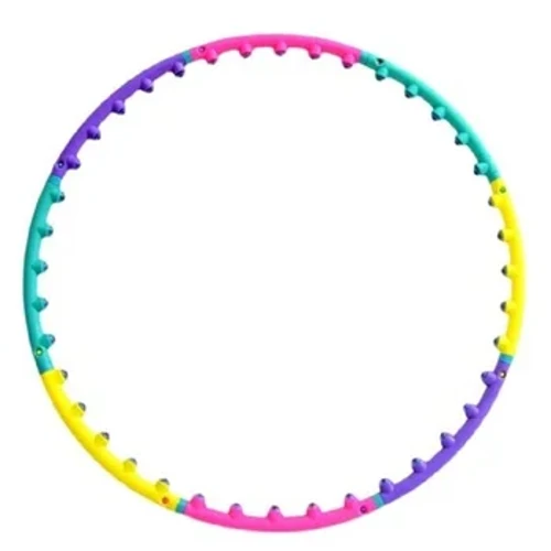 Single Row 8 Sections Massage Hoola Hoop For Fitness Loss Weight Slimming Hoop