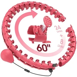 32 Māhele Naʻauao Hoopaʻi Haʻuki Hoops ʻōpū ʻAiʻi Puhaka Hoʻomaʻamaʻa Hoʻomaʻamaʻa Hiki ke wehe ʻia Hoop Massage Fitness Circle Aʻo ʻana i ke kaumaha o ke kaumaha.
