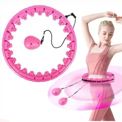 Fitness Sport Hoop õhukese vöökoha treeningu jaoks jõusaali ring, hula kodutreening