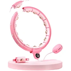 Pagbibilang ng Masahe Sport Hoop Waist Weight Maluwag Adjustable Exercise Hoop Tiyan Trainer Tiyan Tiyan Home Fitness Equipment