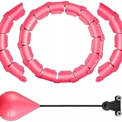 Upassbar Sport Hoops verstelbare Sport Hoops Hulla Hop Fitness Massage Sport Hoops Gewiicht Hoop dimagrante Übungen Gym