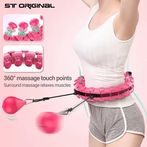 ST ORIGIN Section Adjustable Sport Hoop Thin Waist Abdominal Exercise Detachable Massage Hoola Fitness Hoop Training Weight Loss
